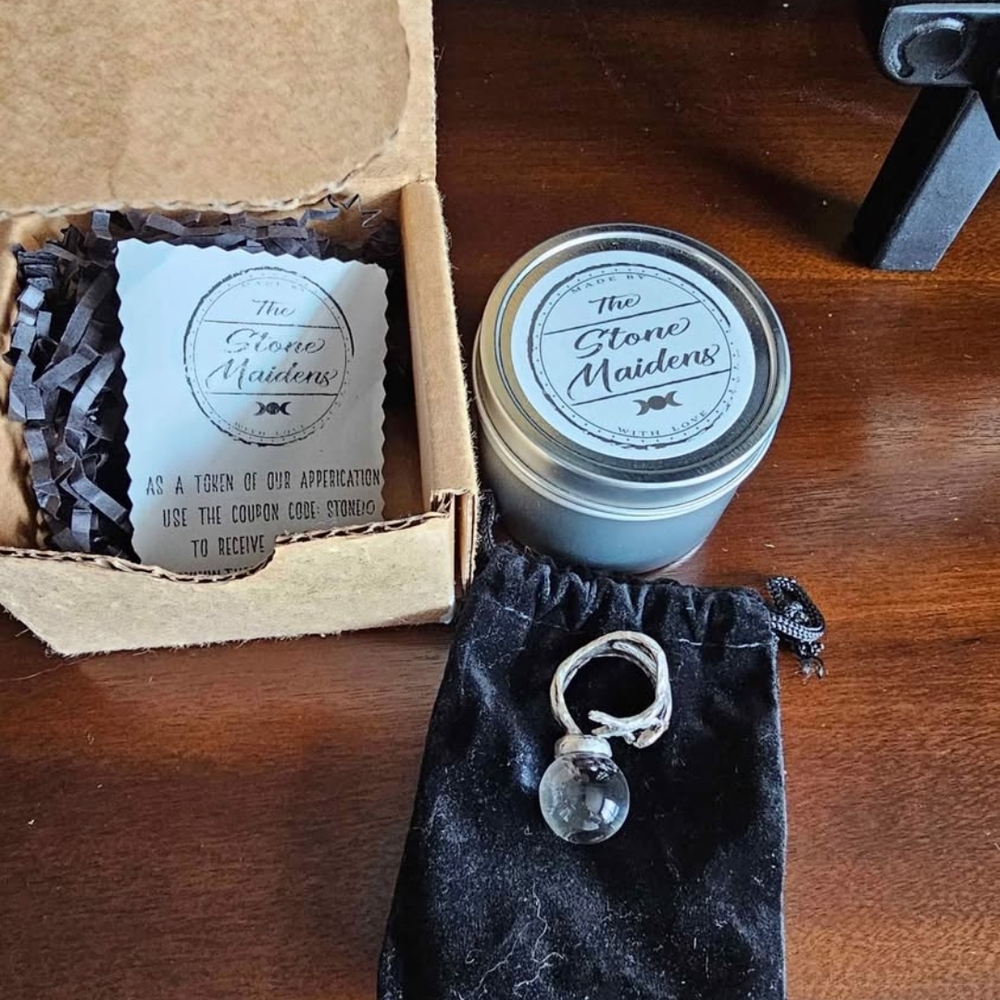 Crystal Ball Ring-halloween Ren Faire